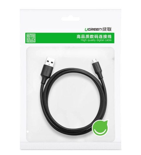 Kabel Ugreen US289 60137 micro USB / USB-A 1.5m - czarny