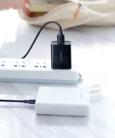 Kabel Ugreen US289 60137 micro USB / USB-A 1.5m - czarny