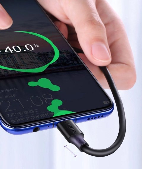 Kabel Ugreen US289 60137 micro USB / USB-A 1.5m - czarny