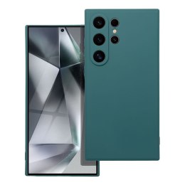 Futerał MATT do SAMSUNG S24 Ultra ciemnozielony