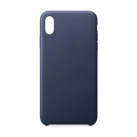 ECO Leather skórzane etui pokrowiec ze skóry ekologicznej iPhone 12 Pro Max granatowy ECO Leather skórzane etui pokrowiec ze skóry ekologicznej iPhone 12 Pro Max granatowy