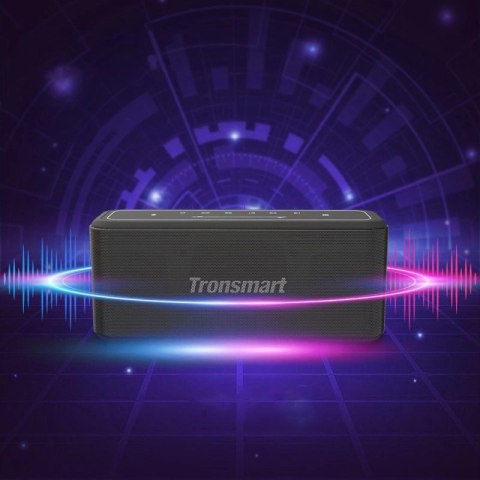 Tronsmart Element Mega Pro 60 W wodoodporny (IPX5) bezprzewodowy głośnik Bluetooth 5.0 SoundPulse® z funkcją Powerbank czarny (3