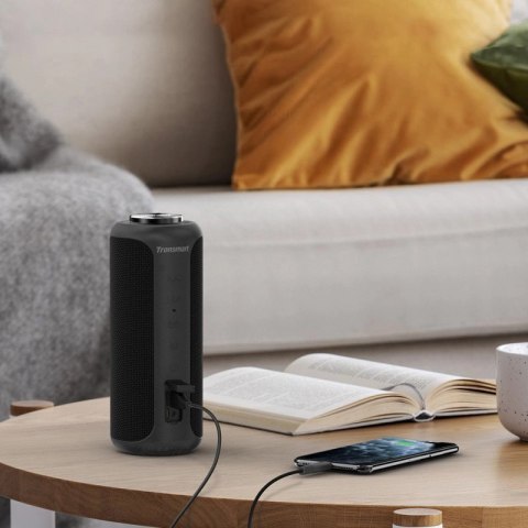 Tronsmart Element T6 Plus przenośny bezprzewodowy głośnik Bluetooth 5.0 40 W z funkcją Powerbank (367785) Tronsmart Element T6 Plus przenośny bezprzewodowy głośnik Bluetooth 5.0 40 W z funkcją Powerbank (367785)