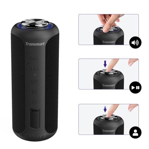 Tronsmart Element T6 Plus przenośny bezprzewodowy głośnik Bluetooth 5.0 40 W z funkcją Powerbank (367785) Tronsmart Element T6 Plus przenośny bezprzewodowy głośnik Bluetooth 5.0 40 W z funkcją Powerbank (367785)