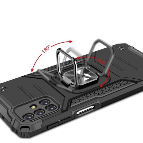 Wozinsky Ring Armor pancerne hybrydowe etui pokrowiec + magnetyczny uchwyt Samsung Galaxy M31s srebrny Wozinsky Ring Armor pancerne hybrydowe etui pokrowiec + magnetyczny uchwyt Samsung Galaxy M31s srebrny