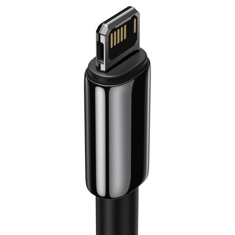 Baseus Tungsten kabel USB - Lightning 2,4 A 1 m czarny (CALWJ-01) Baseus Tungsten kabel USB - Lightning 2,4 A 1 m czarny (CALWJ-01)