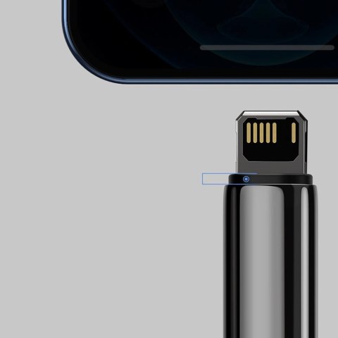 Baseus Tungsten kabel USB - Lightning 2,4 A 2 m czarny (CALWJ-A01) Baseus Tungsten kabel USB - Lightning 2,4 A 2 m czarny (CALWJ-A01)