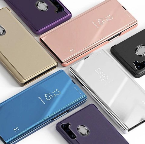 Clear View Case futerał etui z klapką Samsung Galaxy A11 / M11 różowy Clear View Case futerał etui z klapką Samsung Galaxy A11 / M11 różowy