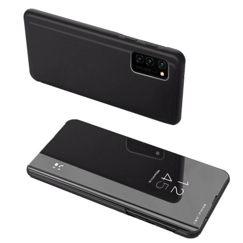Clear View Case futerał etui z klapką Samsung Galaxy A72 4G czarny Clear View Case futerał etui z klapką Samsung Galaxy A72 4G czarny