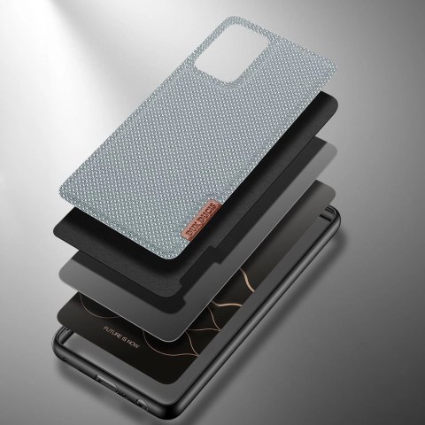Dux Ducis Fino etui pokrowiec pokryty nylonowym materiałem Samsung Galaxy A72 4G szary Dux Ducis Fino etui pokrowiec pokryty nylonowym materiałem Samsung Galaxy A72 4G szary