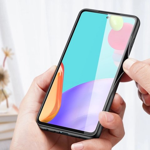 Dux Ducis Fino etui pokrowiec pokryty nylonowym materiałem Samsung Galaxy A72 4G szary Dux Ducis Fino etui pokrowiec pokryty nylonowym materiałem Samsung Galaxy A72 4G szary