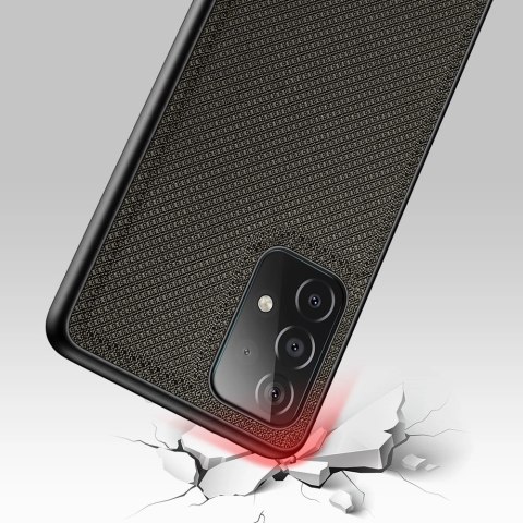 Dux Ducis Fino etui pokrowiec pokryty nylonowym materiałem Samsung Galaxy A72 4G zielony Dux Ducis Fino etui pokrowiec pokryty nylonowym materiałem Samsung Galaxy A72 4G zielony