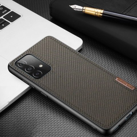 Dux Ducis Fino etui pokrowiec pokryty nylonowym materiałem Samsung Galaxy A72 4G zielony Dux Ducis Fino etui pokrowiec pokryty nylonowym materiałem Samsung Galaxy A72 4G zielony