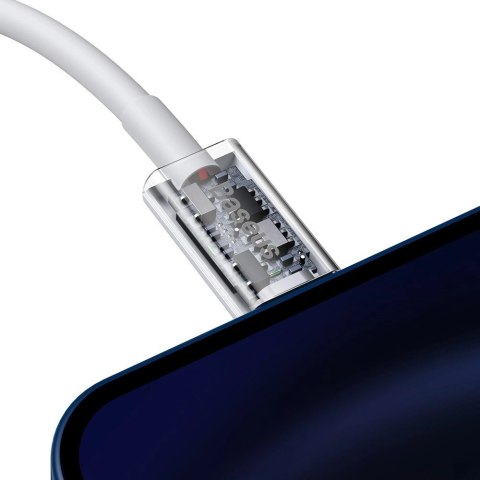 Kabel Baseus Superior Series USB-C / Lightning PD 20W 1 m - biały Kabel Baseus Superior Series USB-C / Lightning PD 20W 1 m - biały