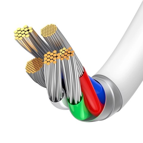 Kabel Baseus Superior Series USB-C / Lightning PD 20W 1 m - biały Kabel Baseus Superior Series USB-C / Lightning PD 20W 1 m - biały