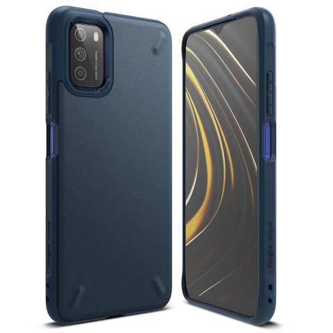 Ringke Onyx wytrzymałe etui pokrowiec Xiaomi Poco M3 granatowy (OXXI0002) Ringke Onyx wytrzymałe etui pokrowiec Xiaomi Poco M3 granatowy (OXXI0002)