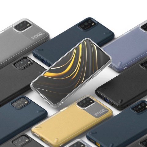 Ringke Onyx wytrzymałe etui pokrowiec Xiaomi Poco M3 granatowy (OXXI0002) Ringke Onyx wytrzymałe etui pokrowiec Xiaomi Poco M3 granatowy (OXXI0002)