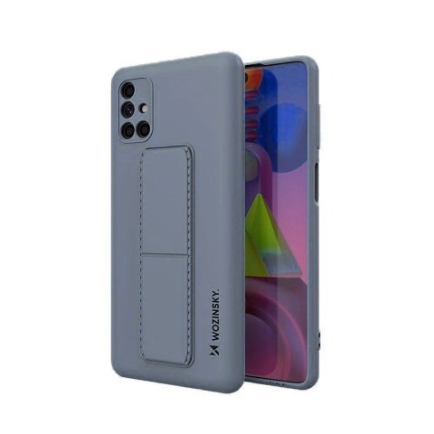 Wozinsky Kickstand Case silikonowe etui z podstawką etui Samsung Galaxy M51 niebieskie Wozinsky Kickstand Case silikonowe etui z podstawką etui Samsung Galaxy M51 niebieskie