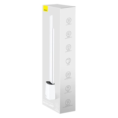 Baseus Smart Eye bezprzewodowa biurkowa lampka LED z akumulatorem 2200 mAh biały (DGZG-02) Baseus Smart Eye bezprzewodowa biurkowa lampka LED z akumulatorem 2200 mAh biały (DGZG-02)