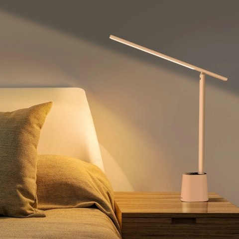 Baseus Smart Eye bezprzewodowa biurkowa lampka LED z akumulatorem 2200 mAh biały (DGZG-02) Baseus Smart Eye bezprzewodowa biurkowa lampka LED z akumulatorem 2200 mAh biały (DGZG-02)