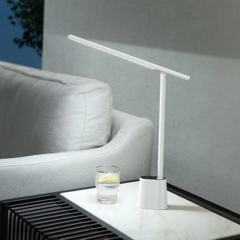 Baseus Smart Eye bezprzewodowa biurkowa lampka LED z akumulatorem 2200 mAh biały (DGZG-02) Baseus Smart Eye bezprzewodowa biurkowa lampka LED z akumulatorem 2200 mAh biały (DGZG-02)