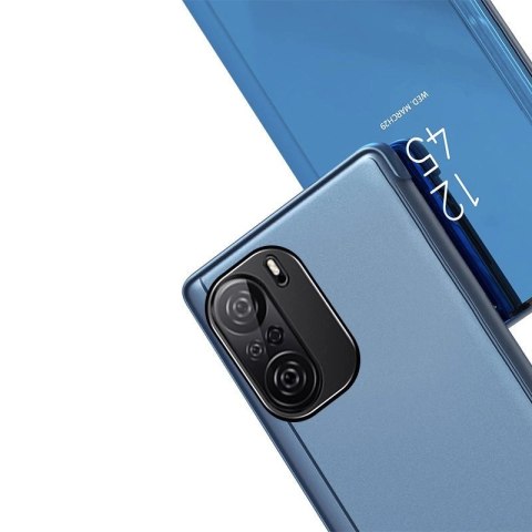 Clear View Case futerał etui z klapką Xiaomi Redmi K40 Pro+ / K40 Pro / K40 / Poco F3 niebieski Clear View Case futerał etui z klapką Xiaomi Redmi K40 Pro+ / K40 Pro / K40 / Poco F3 niebieski