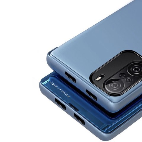 Clear View Case futerał etui z klapką Xiaomi Redmi K40 Pro+ / K40 Pro / K40 / Poco F3 niebieski Clear View Case futerał etui z klapką Xiaomi Redmi K40 Pro+ / K40 Pro / K40 / Poco F3 niebieski