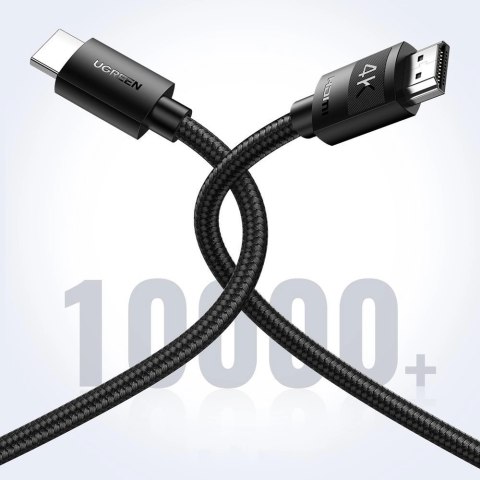 Ugreen HDMI cable 2.0 4K 1m czarny (HD119 30999) Ugreen HDMI cable 2.0 4K 1m czarny (HD119 30999)