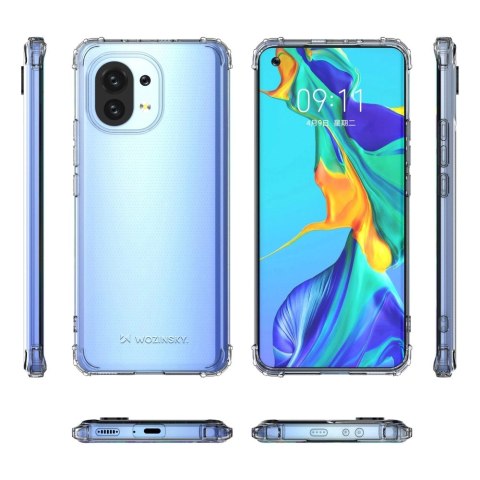 Wozinsky Anti Shock pancerne etui do Xiaomi Mi 11 przezroczysty Wozinsky Anti Shock pancerne etui do Xiaomi Mi 11 przezroczysty