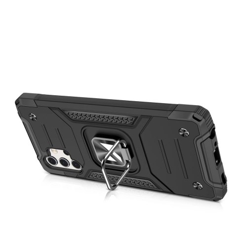 Wozinsky Ring Armor pancerne hybrydowe etui pokrowiec + magnetyczny uchwyt Samsung Galaxy A32 4G czarny Wozinsky Ring Armor pancerne hybrydowe etui pokrowiec + magnetyczny uchwyt Samsung Galaxy A32 4G czarny