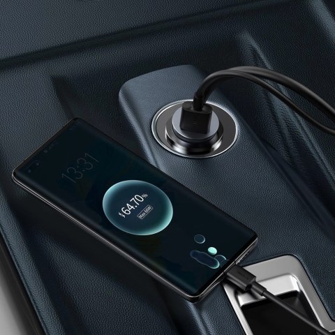 Baseus Share Together ładowarka samochodowa 3x USB / USB Typ C 120W PPS Quick Charge Power Delivery szary (CCBT-B0G) Baseus Share Together ładowarka samochodowa 3x USB / USB Typ C 120W PPS Quick Charge Power Delivery szary (CCBT-B0G)