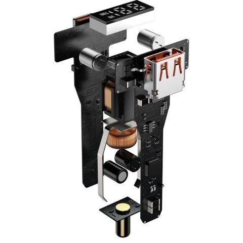 Baseus Superme szybka ładowarka samochodowa USB / USB Typ C 100W PPS Quick Charge Power Delivery + kabel USB Typ C 100W (20V/5A) Baseus Superme szybka ładowarka samochodowa USB / USB Typ C 100W PPS Quick Charge Power Delivery + kabel USB Typ C 100W (20V/5A)