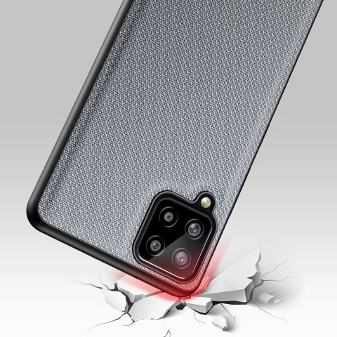Dux Ducis Fino etui pokrowiec pokryty nylonowym materiałem Samsung Galaxy A22 4G szary Dux Ducis Fino etui pokrowiec pokryty nylonowym materiałem Samsung Galaxy A22 4G szary