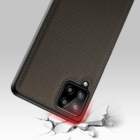 Dux Ducis Fino etui pokrowiec pokryty nylonowym materiałem Samsung Galaxy A22 4G zielony Dux Ducis Fino etui pokrowiec pokryty nylonowym materiałem Samsung Galaxy A22 4G zielony