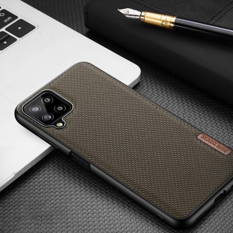 Dux Ducis Fino etui pokrowiec pokryty nylonowym materiałem Samsung Galaxy A22 4G zielony Dux Ducis Fino etui pokrowiec pokryty nylonowym materiałem Samsung Galaxy A22 4G zielony