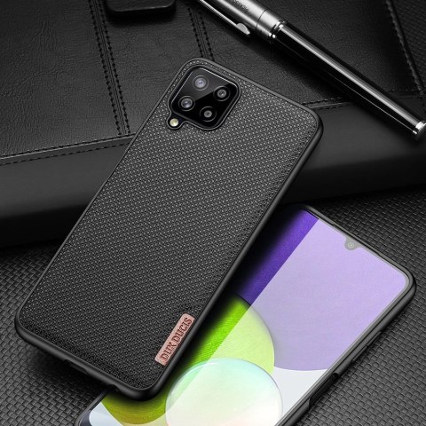 Dux Ducis Fino etui pokrowiec pokryty nylonowym materiałem Samsung Galaxy A22 4G zielony Dux Ducis Fino etui pokrowiec pokryty nylonowym materiałem Samsung Galaxy A22 4G zielony