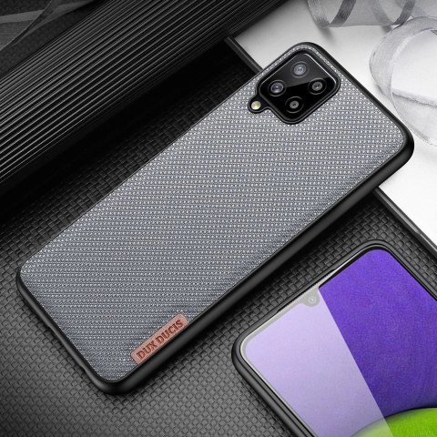 Dux Ducis Fino etui pokrowiec pokryty nylonowym materiałem Samsung Galaxy A22 4G zielony Dux Ducis Fino etui pokrowiec pokryty nylonowym materiałem Samsung Galaxy A22 4G zielony