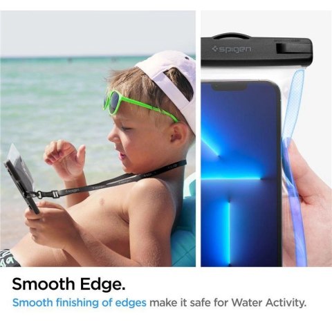 Etui Spigen Spigen Aqua Shield A601 wodoodporne IPX8 - przezroczyste 2 szt.