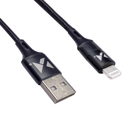 Wozinsky kabel przewód USB - Lightning 2,4A 1m czarny (WUC-L1B) Wozinsky kabel przewód USB - Lightning 2,4A 1m czarny (WUC-L1B)