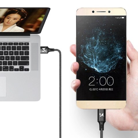 Wozinsky kabel przewód USB - Lightning 2,4A 1m czarny (WUC-L1B) Wozinsky kabel przewód USB - Lightning 2,4A 1m czarny (WUC-L1B)