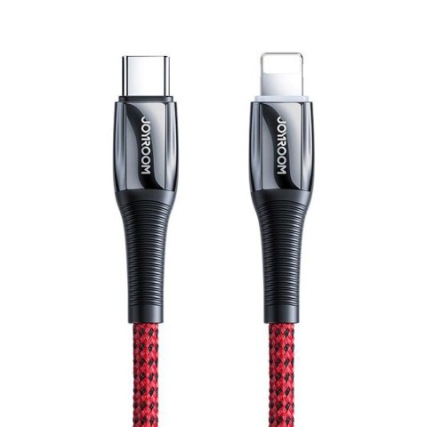 Kabel Joyroom S-1224K2 USB-C / Lightning PD 20W 2.4A 1.2m - czerwony Kabel Joyroom S-1224K2 USB-C / Lightning PD 20W 2.4A 1.2m - czerwony