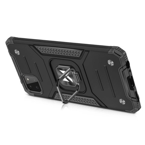 Wozinsky Ring Armor pancerne hybrydowe etui pokrowiec + magnetyczny uchwyt Samsung Galaxy A22 4G czerwony Wozinsky Ring Armor pancerne hybrydowe etui pokrowiec + magnetyczny uchwyt Samsung Galaxy A22 4G czerwony