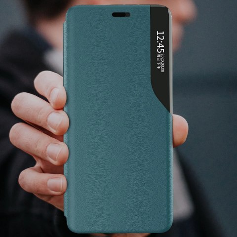 Eco Leather View Case elegancki futerał etui z klapką i funkcją podstawki iPhone 13 pomarańczowy Eco Leather View Case elegancki futerał etui z klapką i funkcją podstawki iPhone 13 pomarańczowy