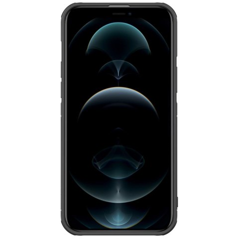 Nillkin Cyclops Case wytrzymałe etui z osłoną na aparat i składaną podstawką iPhone 13 Pro Max czarny