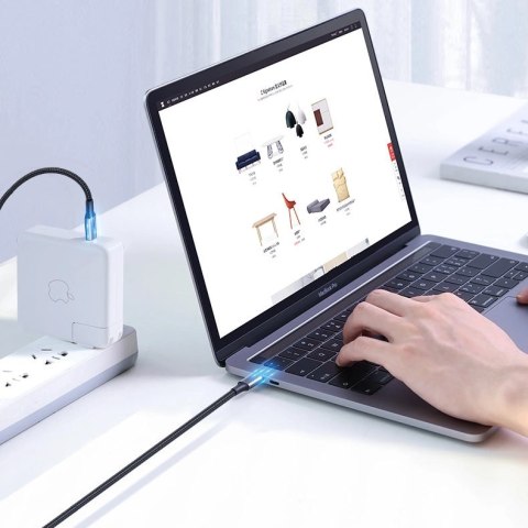 Kabel Ugreen US316 90120 USB-C - USB-C PD QC FCP 100W 5A 480Mb/s 3m - szary