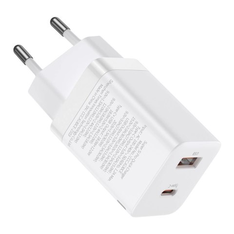 Baseus Super Si Pro szybka ładowarka USB / USB Typ C 30W Power Delivery Quick Charge biały (CCSUPP-E02) Baseus Super Si Pro szybka ładowarka USB / USB Typ C 30W Power Delivery Quick Charge biały (CCSUPP-E02)
