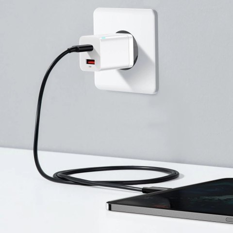 Baseus Super Si Pro szybka ładowarka USB / USB Typ C 30W Power Delivery Quick Charge biały (CCSUPP-E02) Baseus Super Si Pro szybka ładowarka USB / USB Typ C 30W Power Delivery Quick Charge biały (CCSUPP-E02)