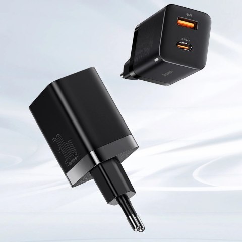 Baseus Super Si Pro szybka ładowarka USB / USB Typ C 30W Power Delivery Quick Charge biały (CCSUPP-E02) Baseus Super Si Pro szybka ładowarka USB / USB Typ C 30W Power Delivery Quick Charge biały (CCSUPP-E02)