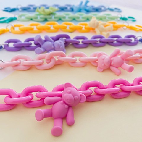 Color Chain (rope) kolorowy łańcuszek łańcuch zawieszka do telefonu portfela plecaka żółty Color Chain (rope) kolorowy łańcuszek łańcuch zawieszka do telefonu portfela plecaka żółty