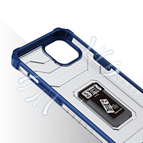 Crystal Ring Case pancerne hybrydowe etui pokrowiec + magnetyczny uchwyt iPhone 12 niebieski Crystal Ring Case pancerne hybrydowe etui pokrowiec + magnetyczny uchwyt iPhone 12 niebieski
